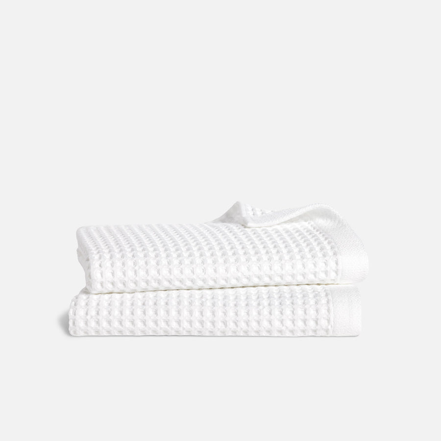 Dreamweave Waffle Bath Towels Set of 2 C6