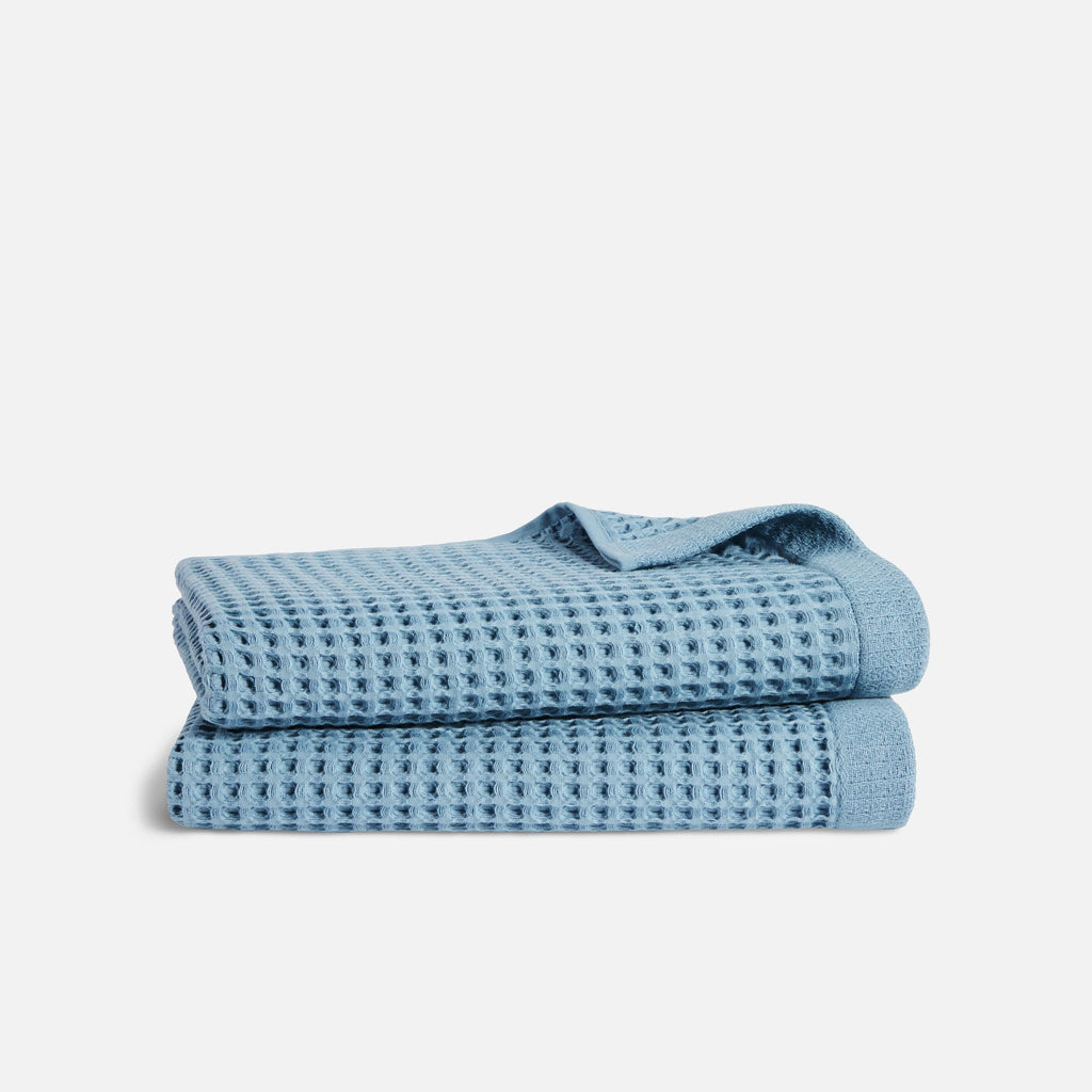Dreamweave Waffle Bath Towels Set of 2 C6
