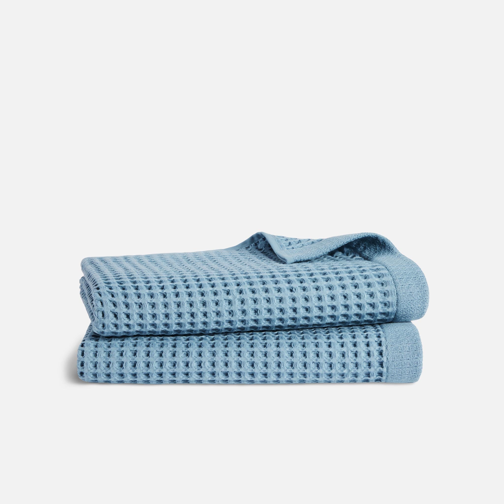 Dreamweave Waffle Bath Towels Set of 2 C6