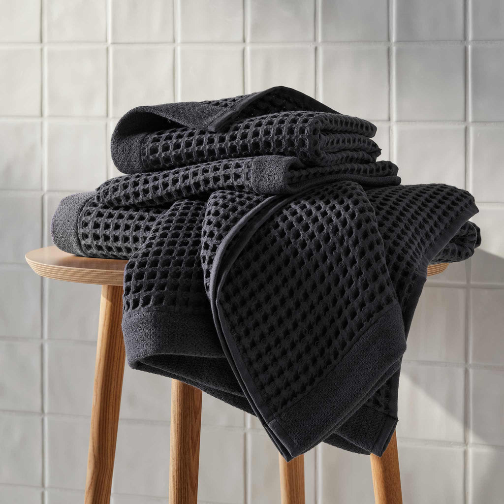 Dreamweave Waffle Bath Towels Set of 2 C6