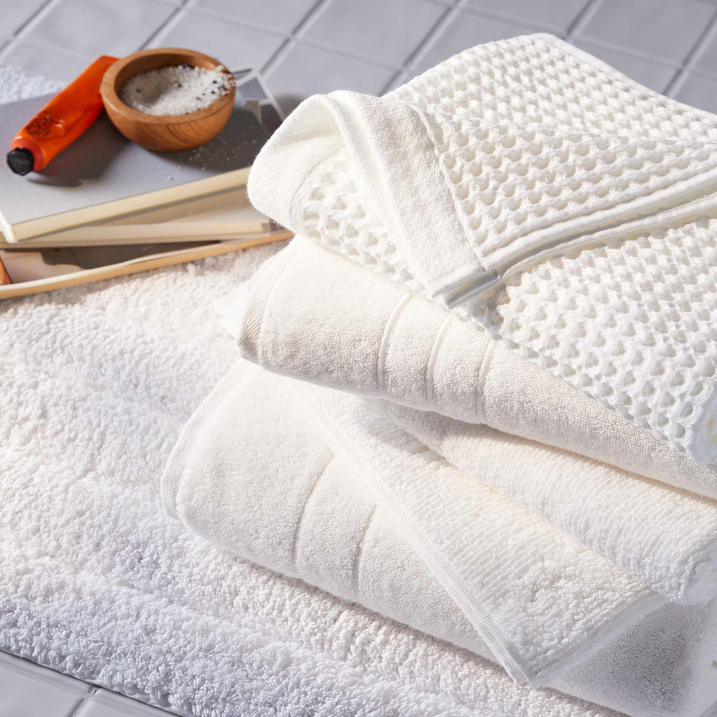 Dreamweave Waffle Bath Towels Set of 2 C6