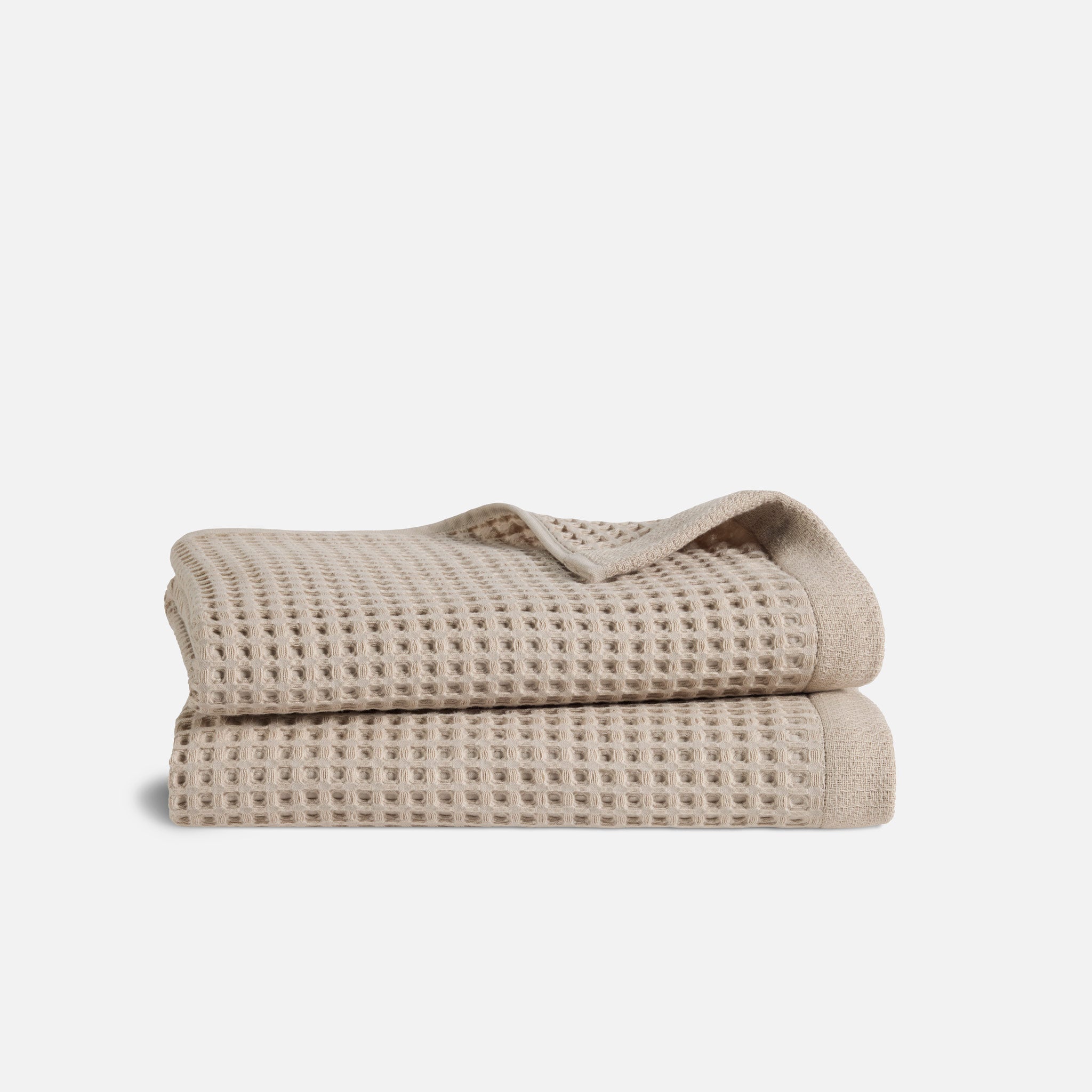 Dreamweave Waffle Bath Towels Set of 2 C6