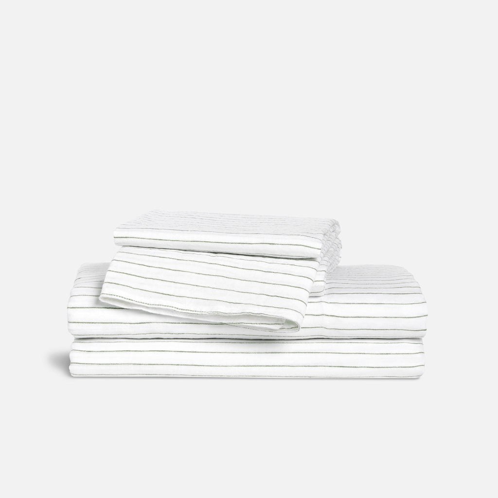 Washed European Linen Core Sheet Set L5