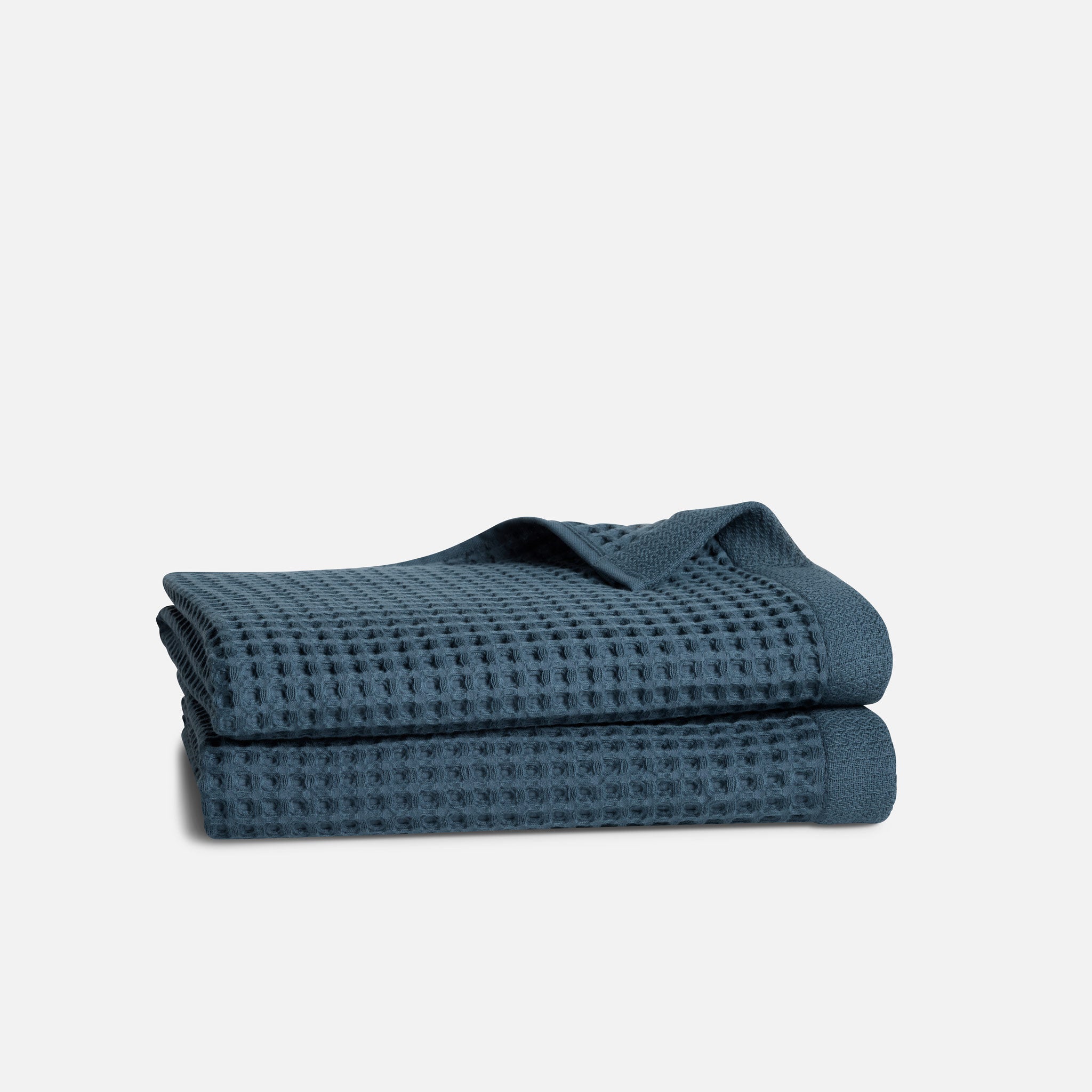 Dreamweave Waffle Bath Towels Set of 2 C6
