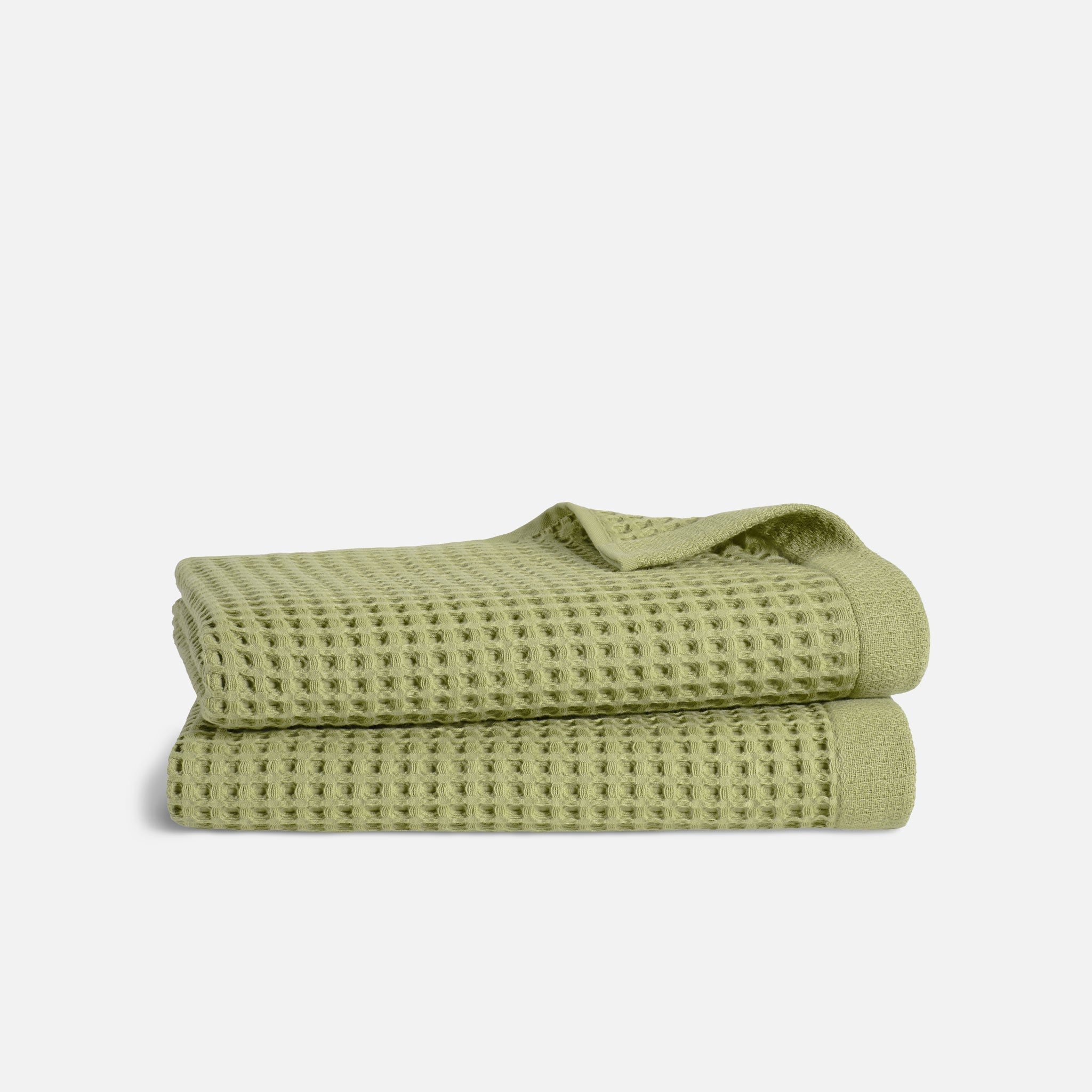 Dreamweave Waffle Bath Towels Set of 2 C6
