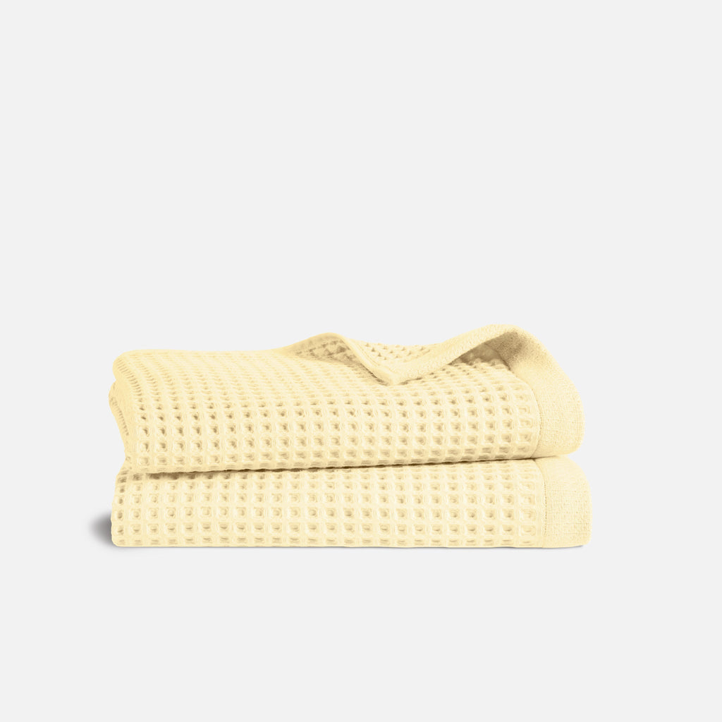 Dreamweave Waffle Bath Towels Set of 2 C6
