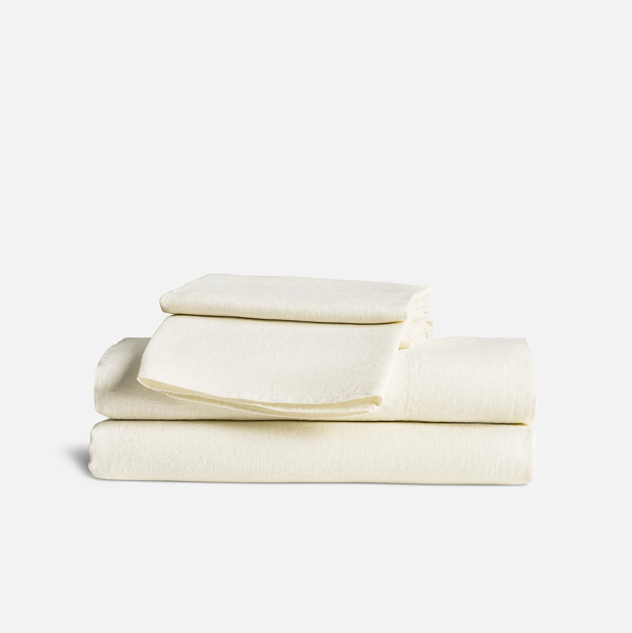 Washed European Linen Core Sheet Set L5