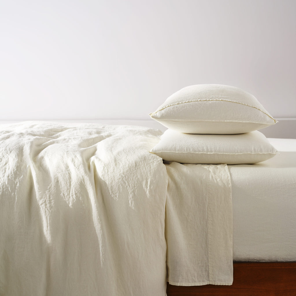 Washed European Linen Core Sheet Set L5