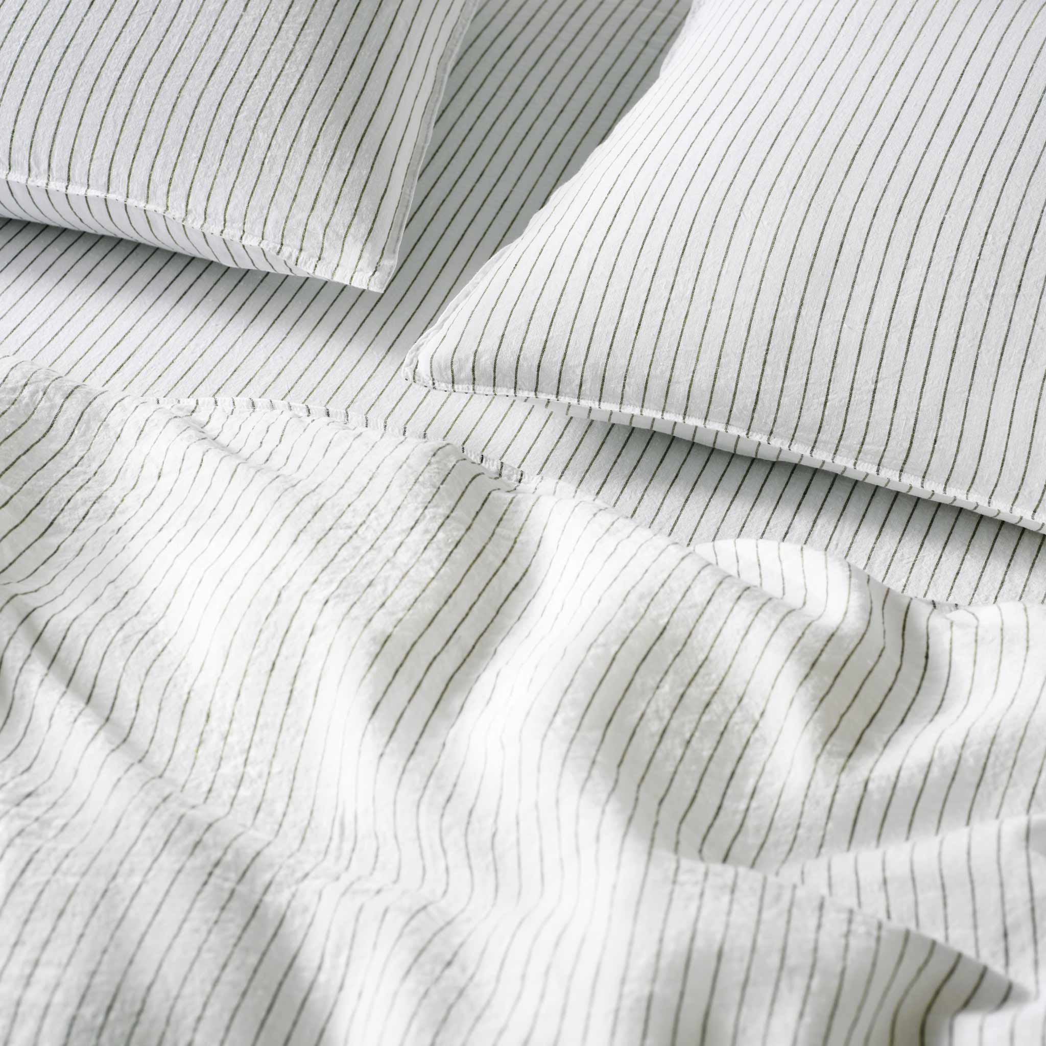 Washed European Linen Core Sheet Set L5