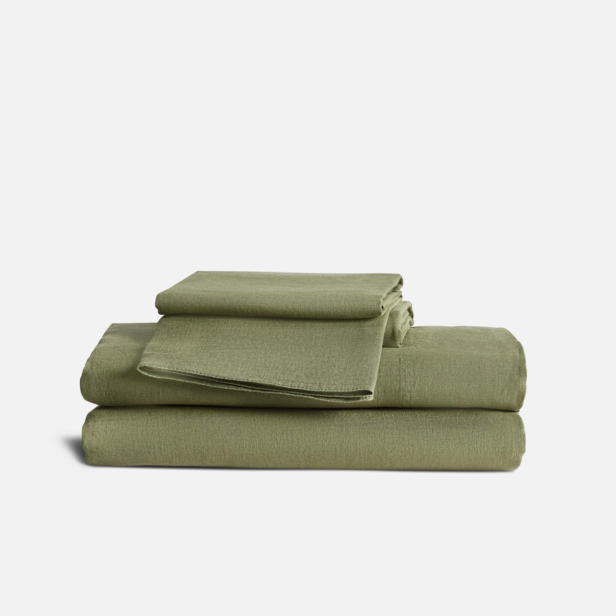 Washed European Linen Core Sheet Set L5