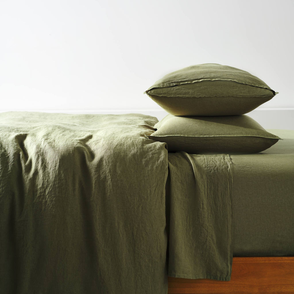 Washed European Linen Duvet Set L4