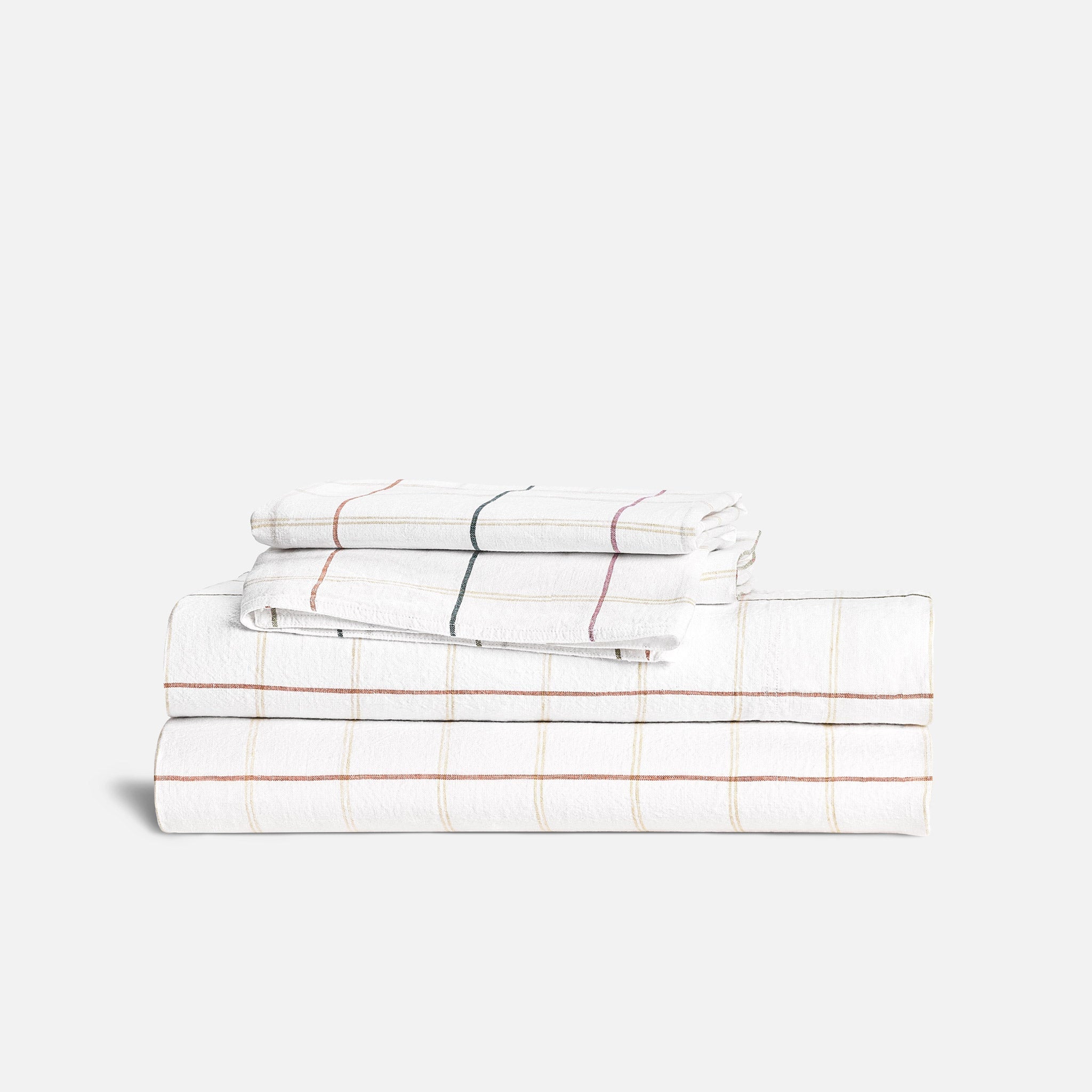 Washed European Linen Core Sheet Set L5
