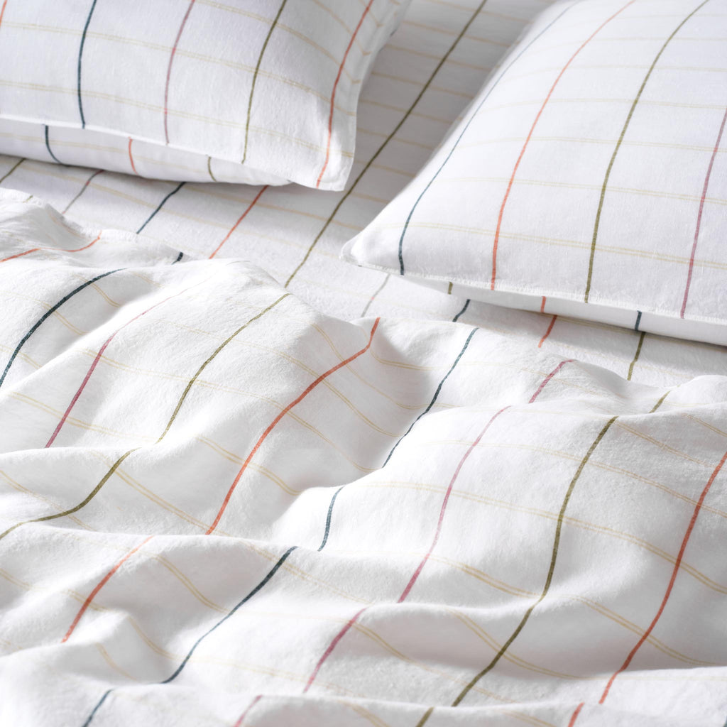 Washed European Linen Core Sheet Set L5