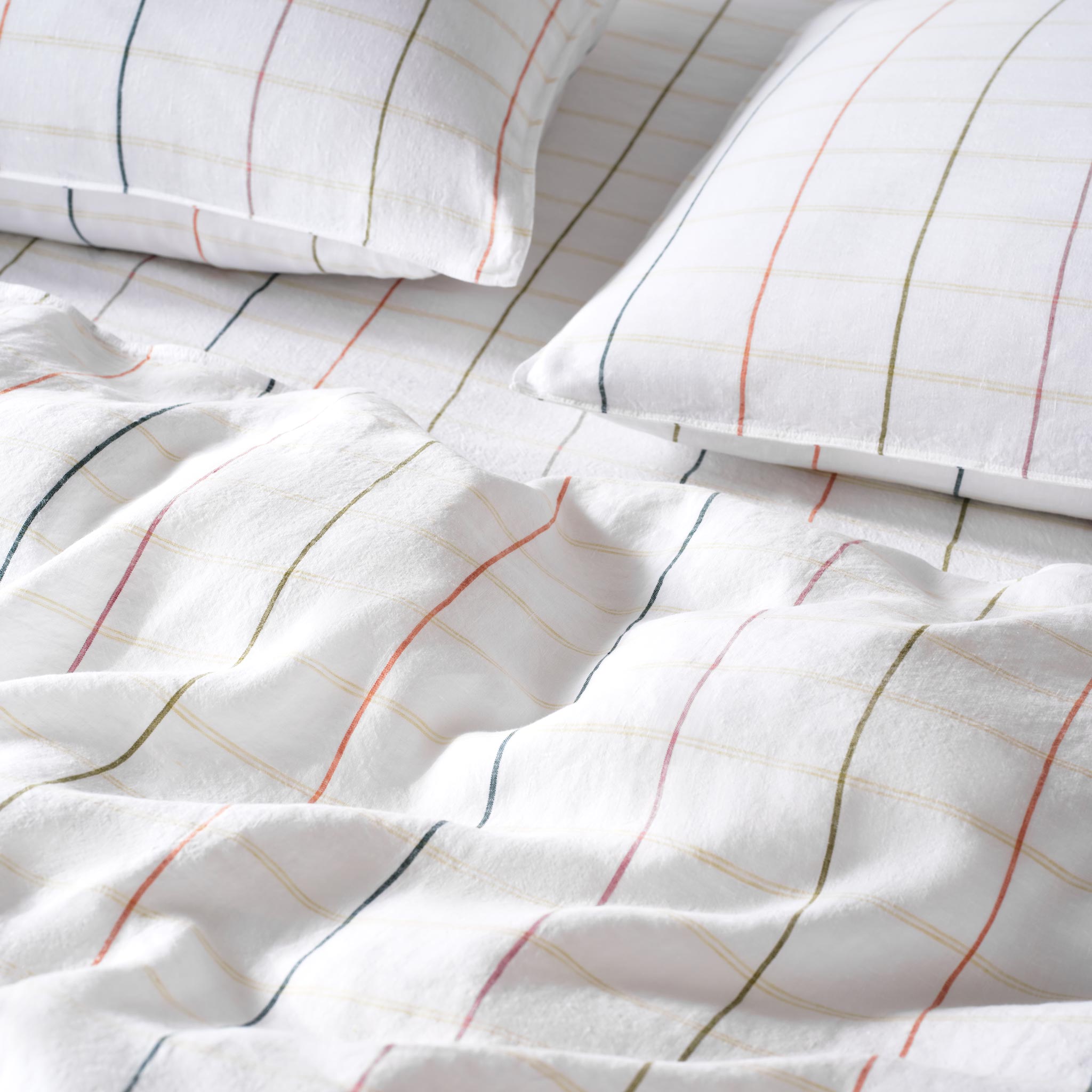 Washed European Linen Core Sheet Set L5