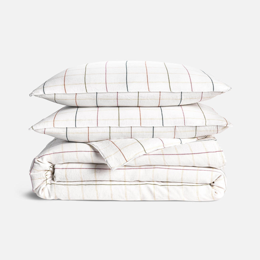 Washed European Linen Duvet Set I5