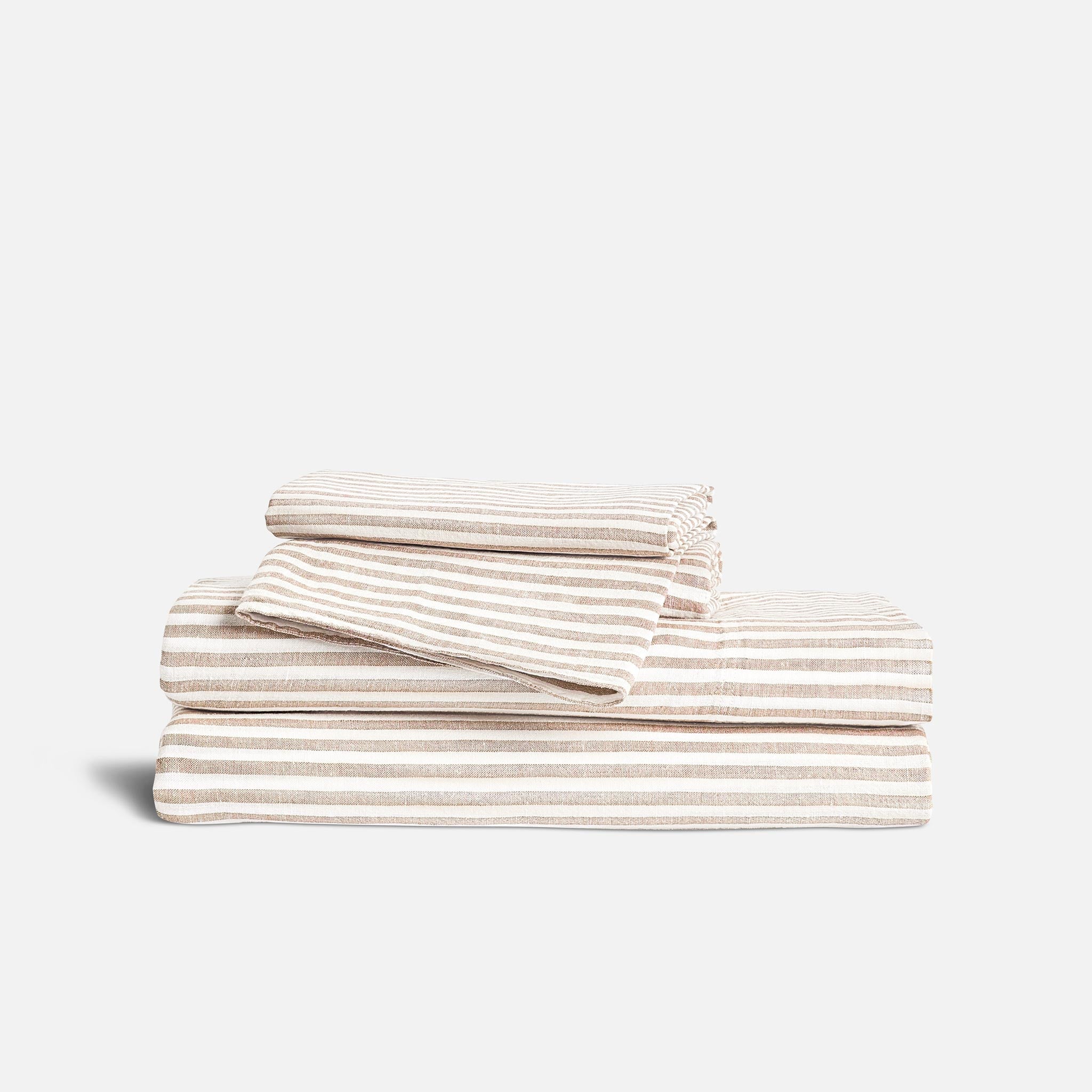 Washed European Linen Core Sheet Set L5