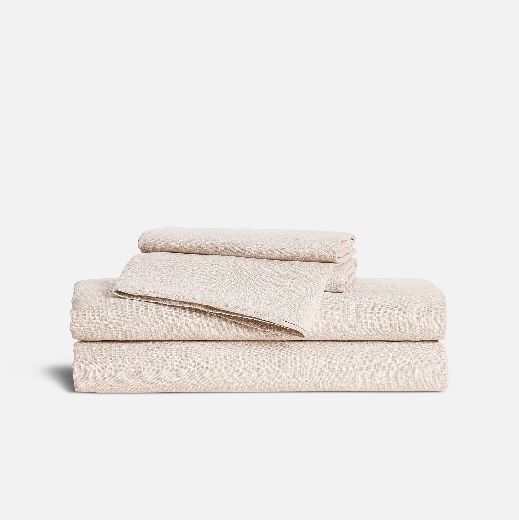 Washed European Linen Core Sheet Set L5