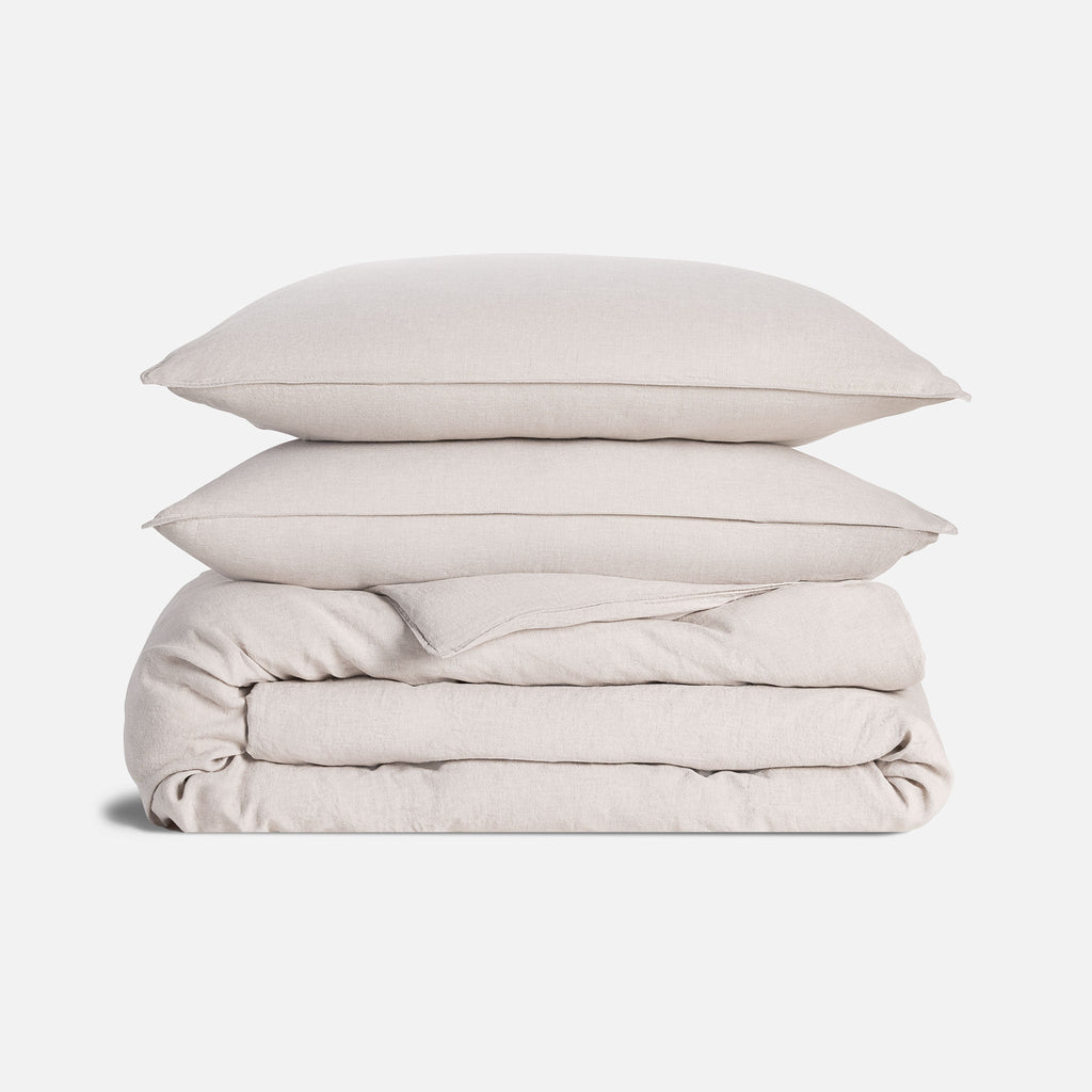 Washed European Linen Duvet Set L4