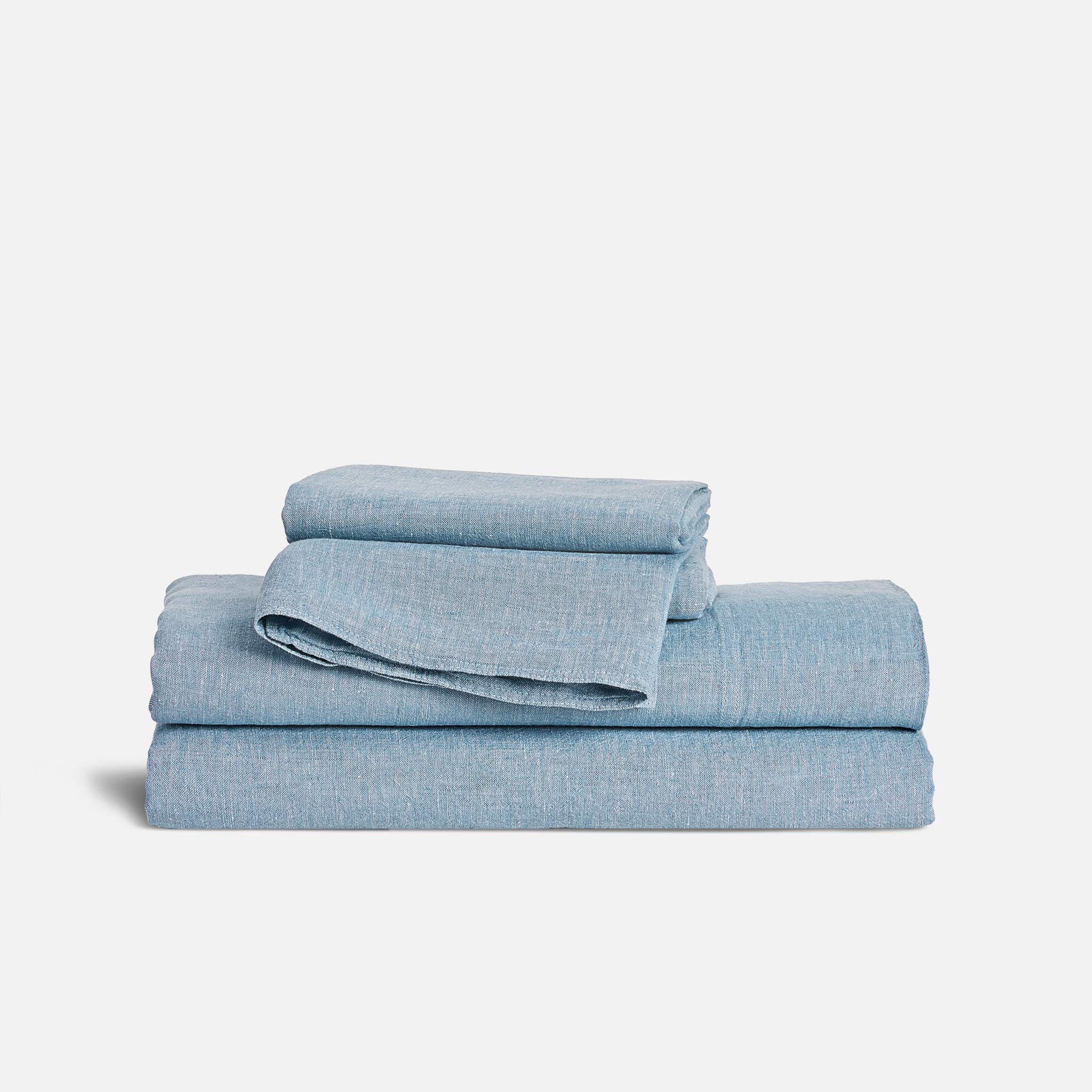 Washed European Linen Core Sheet Set L5