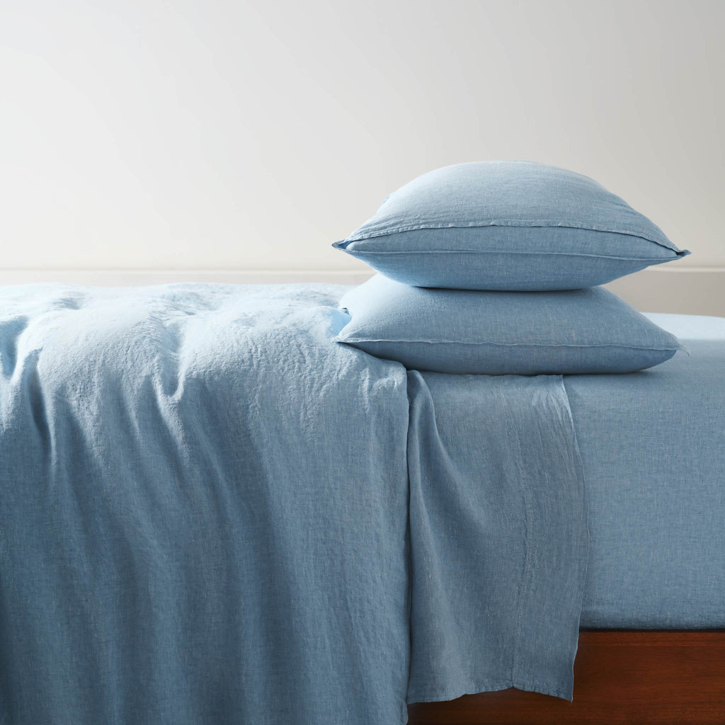 Washed European Linen Duvet Set L4