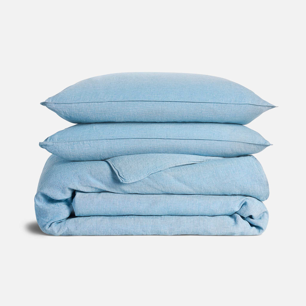 Washed European Linen Duvet Set I5