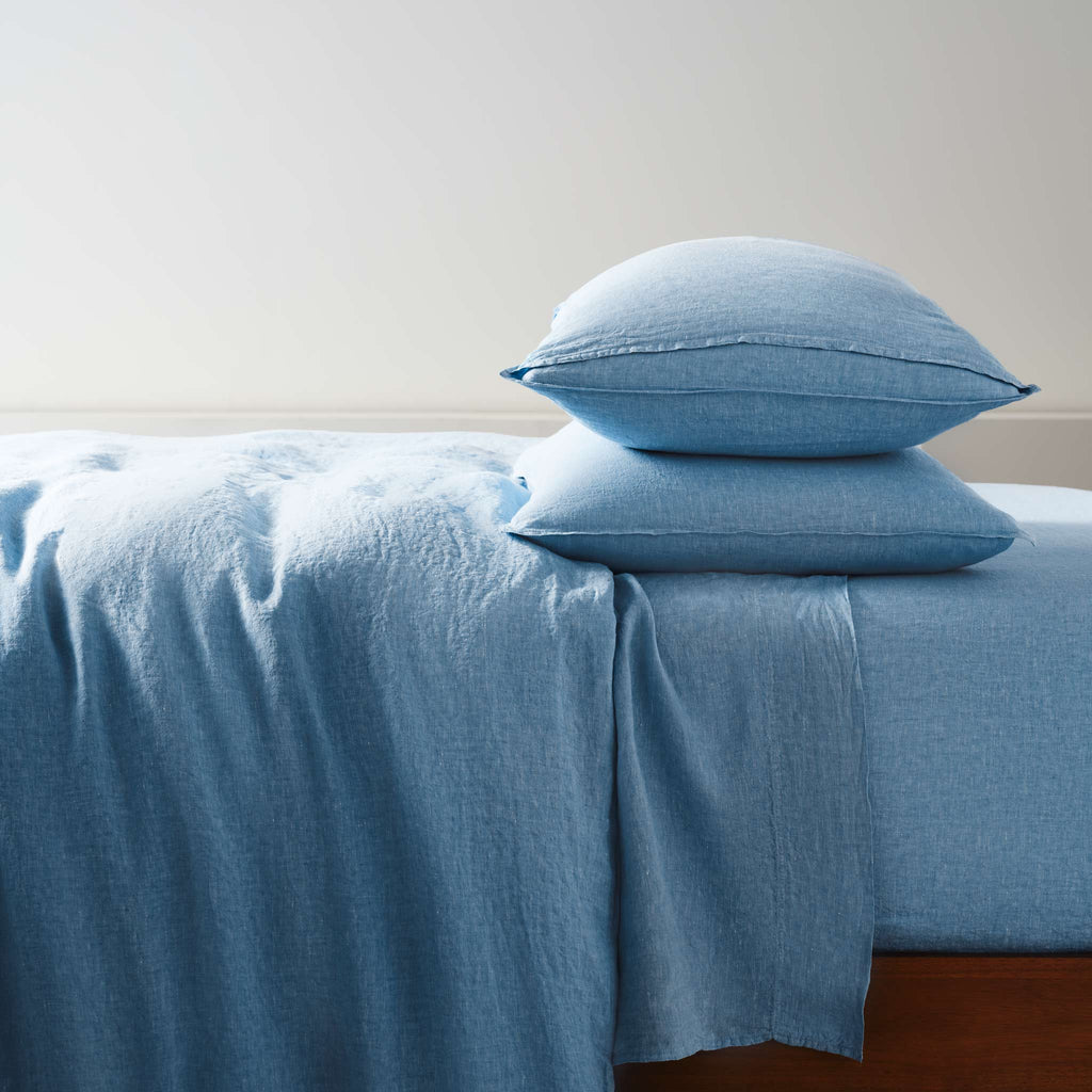 Washed European Linen Duvet Set I5