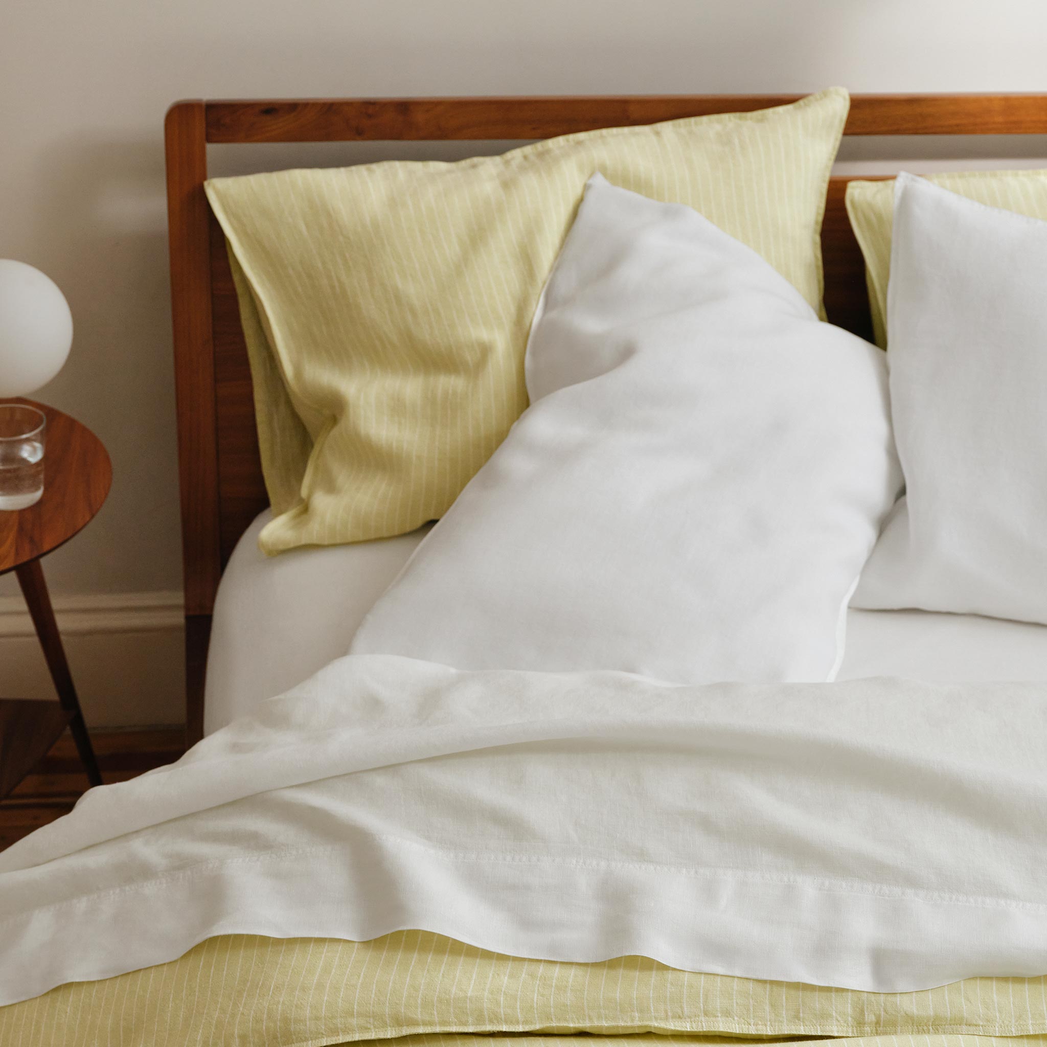 Washed European Linen Core Sheet Set L5
