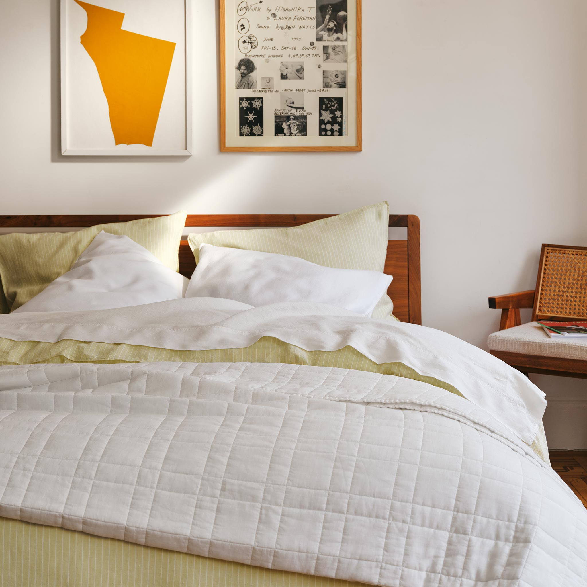 Washed European Linen Core Sheet Set L5