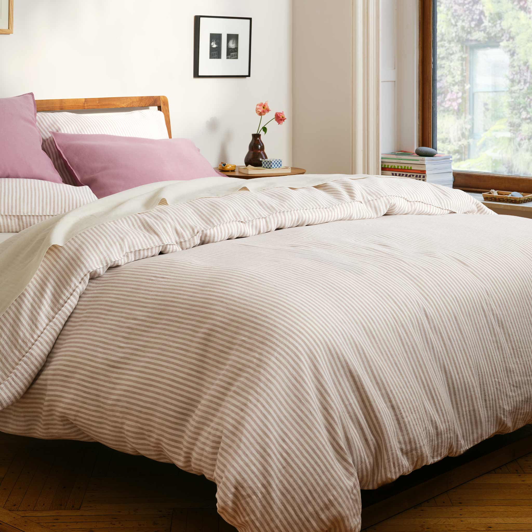 Washed European Linen Duvet Set L4