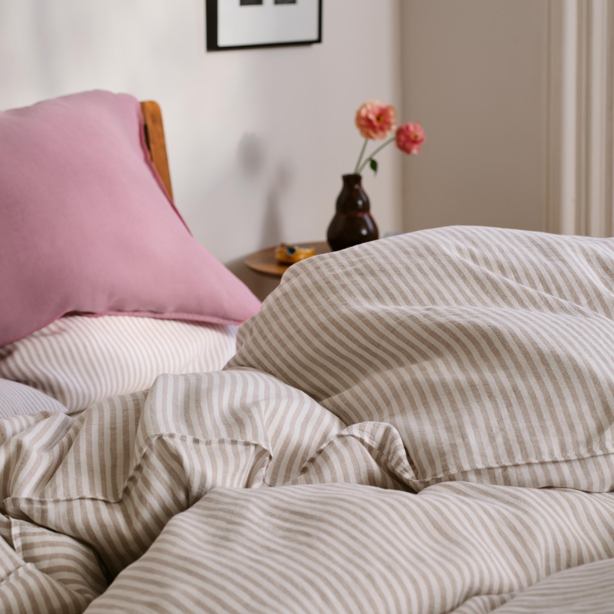 Washed European Linen Duvet Set L4