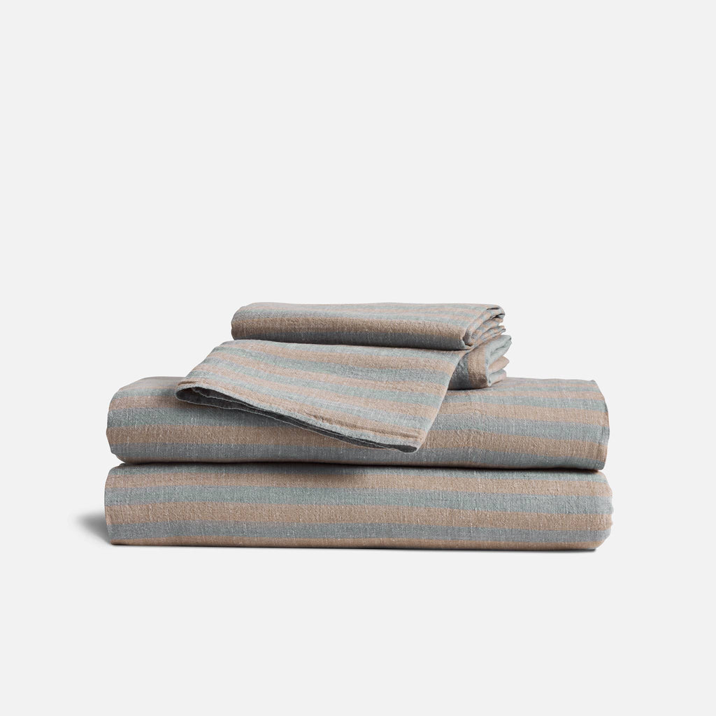Washed European Linen Core Sheet Set L5