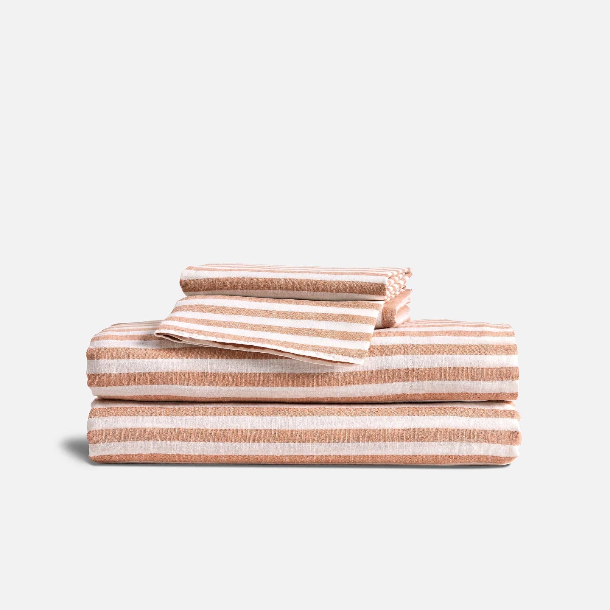 Washed European Linen Core Sheet Set L5