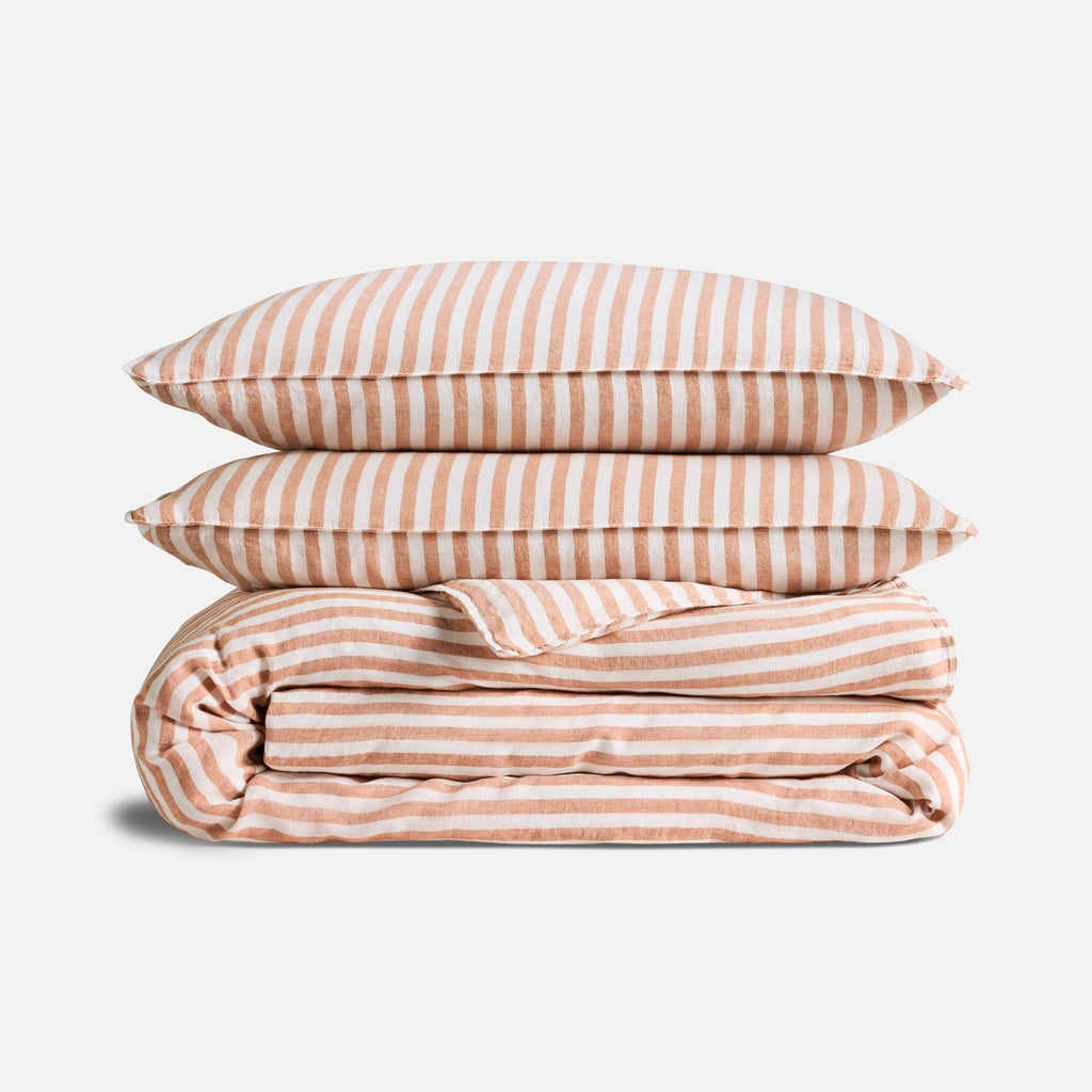 Washed European Linen Duvet Set L4