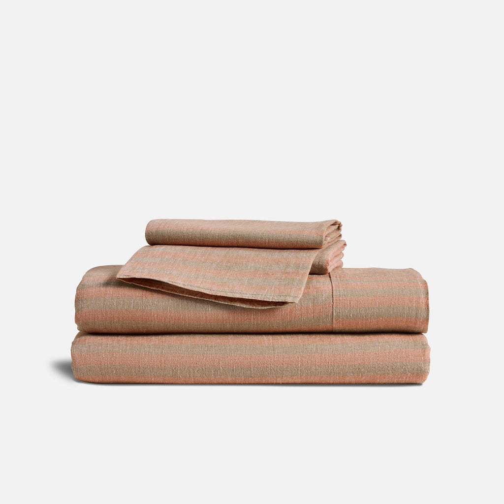 Washed European Linen Core Sheet Set L5