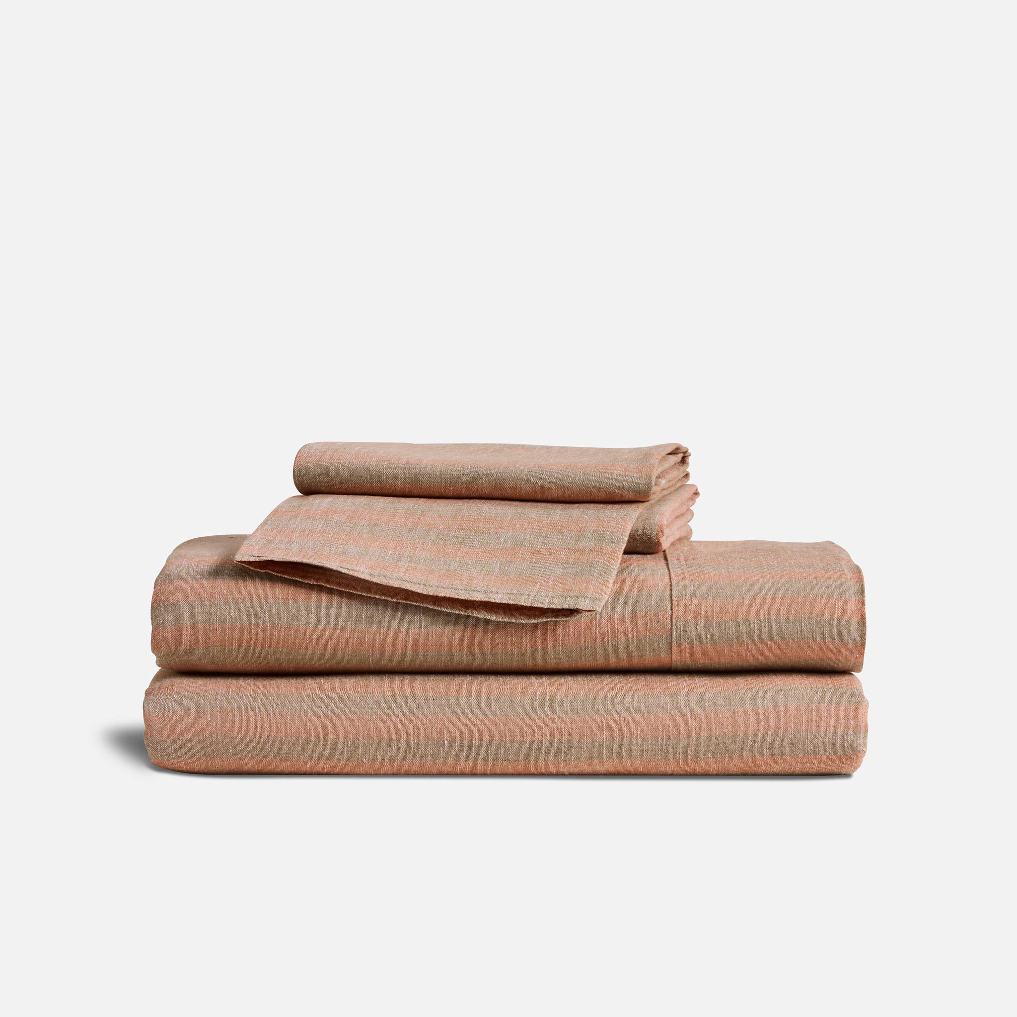 Washed European Linen Core Sheet Set L5