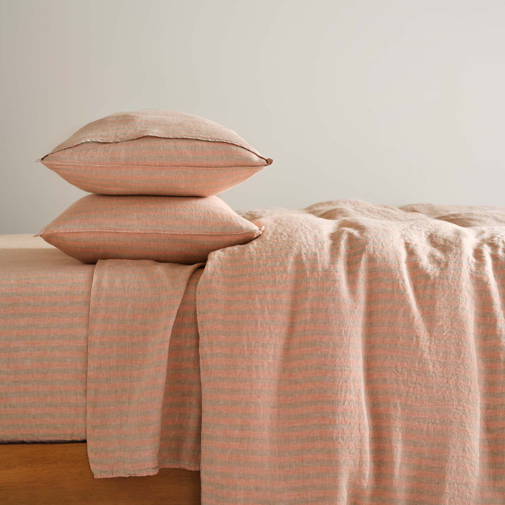 Washed European Linen Core Sheet Set L5