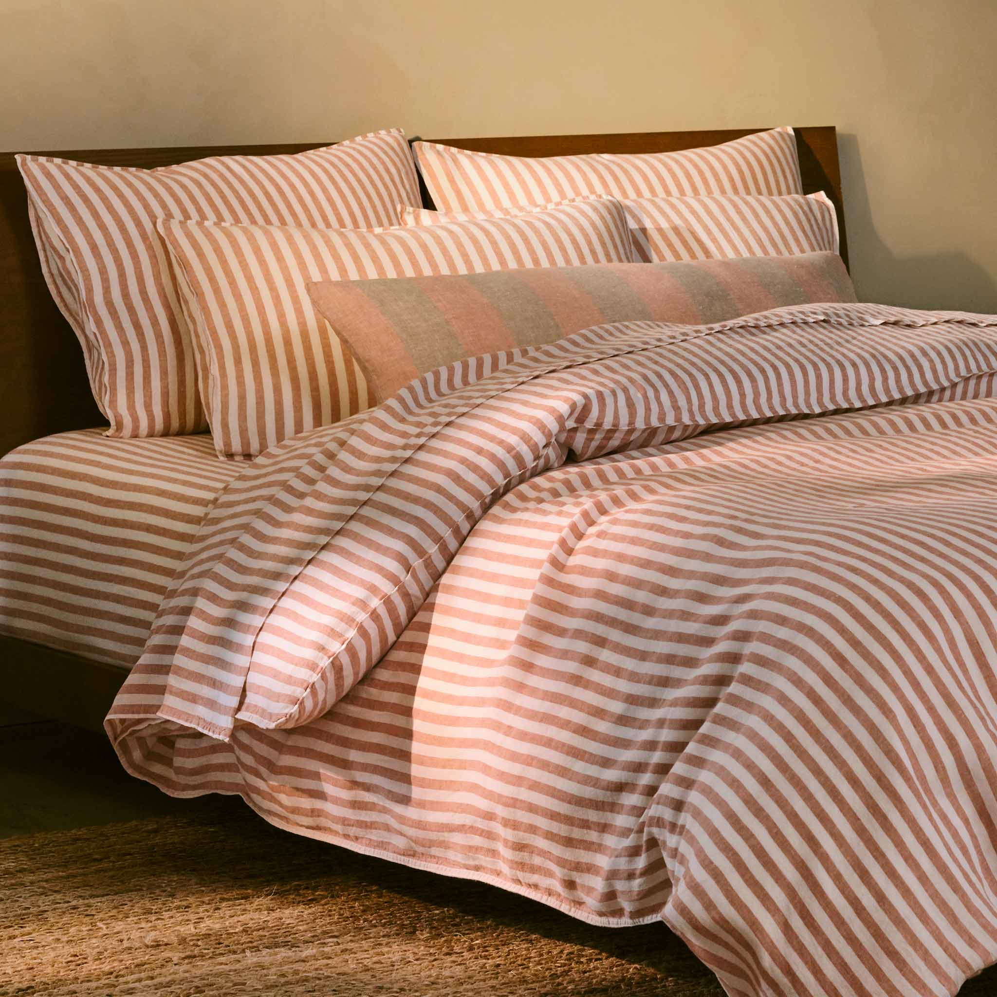 Washed European Linen Duvet Set L4