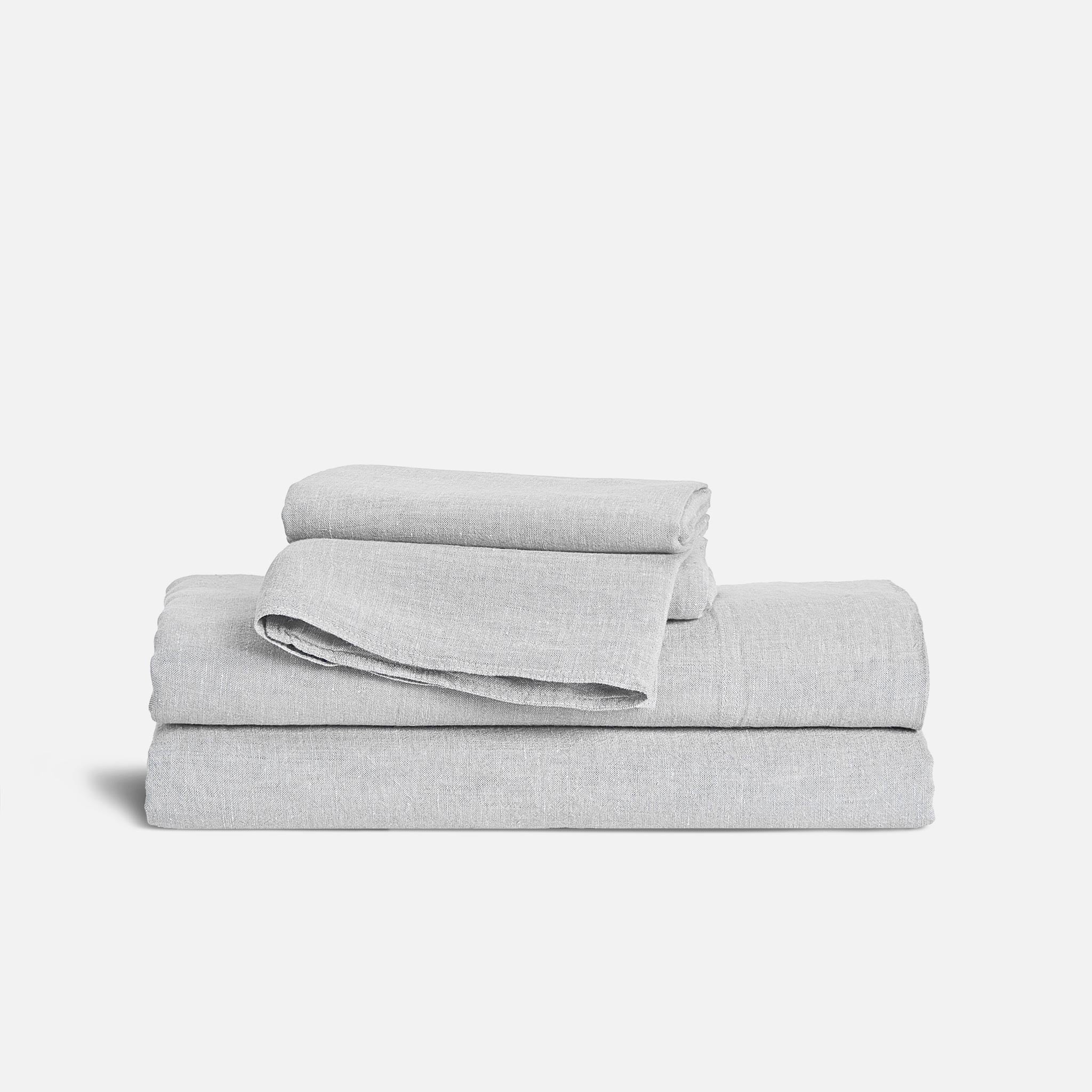 Washed European Linen Core Sheet Set L5