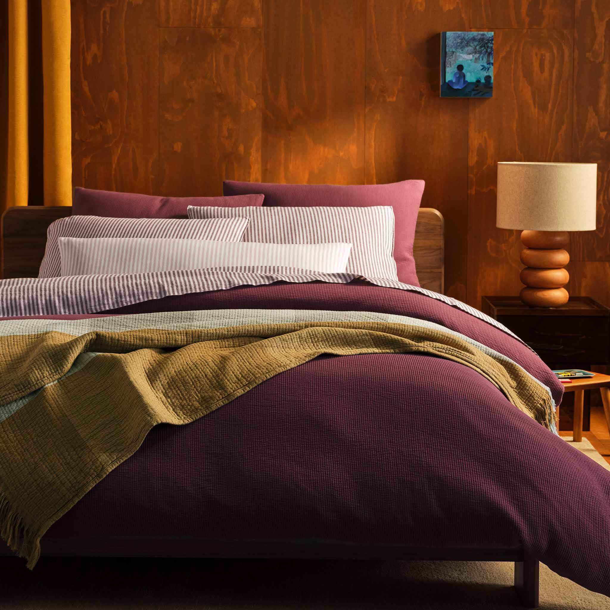Washed European Linen Core Sheet Set L5