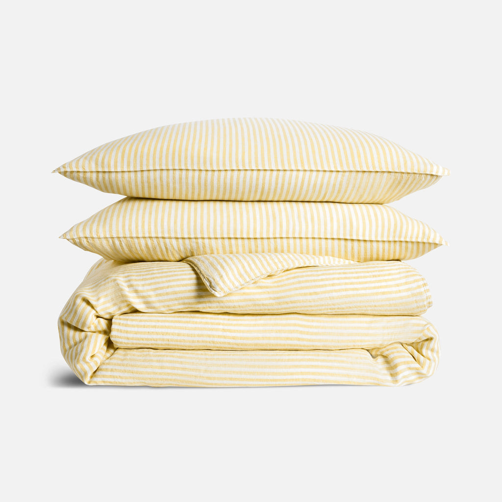 Washed European Linen Duvet Set L4
