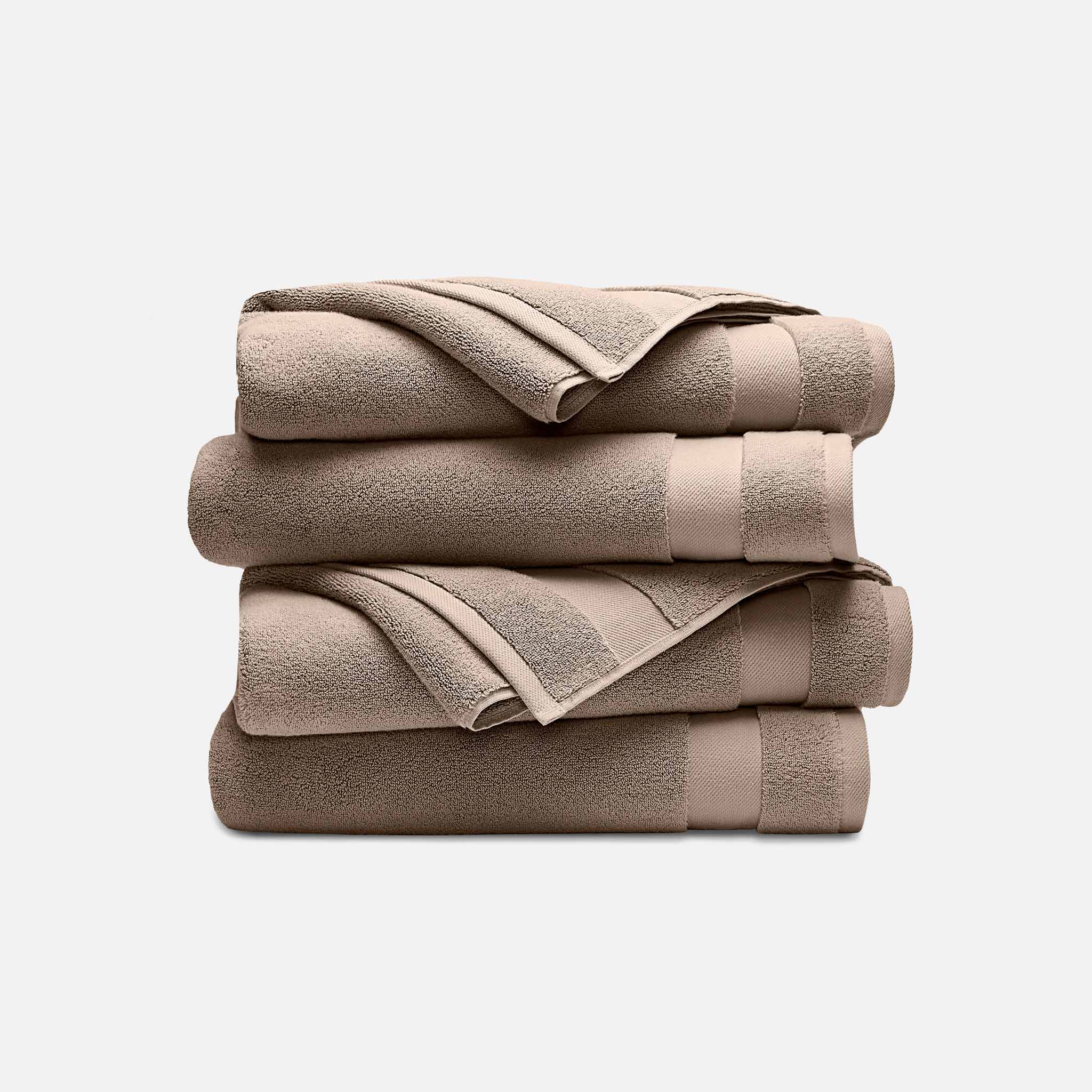 Super-Plush Set of 4 Bath Towel Bundle F8