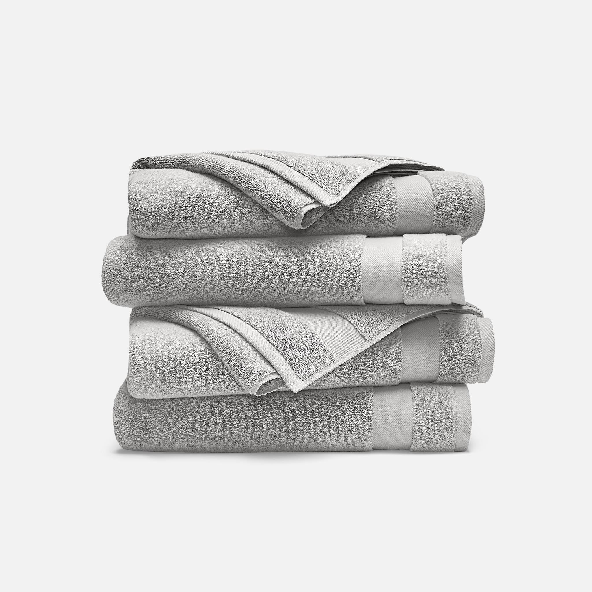 Super-Plush Set of 4 Bath Towel Bundle F8