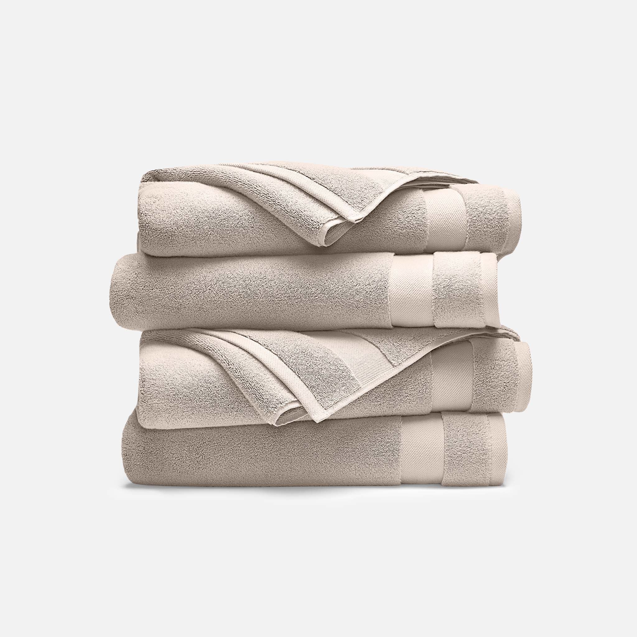Super-Plush Set of 4 Bath Towel Bundle F8