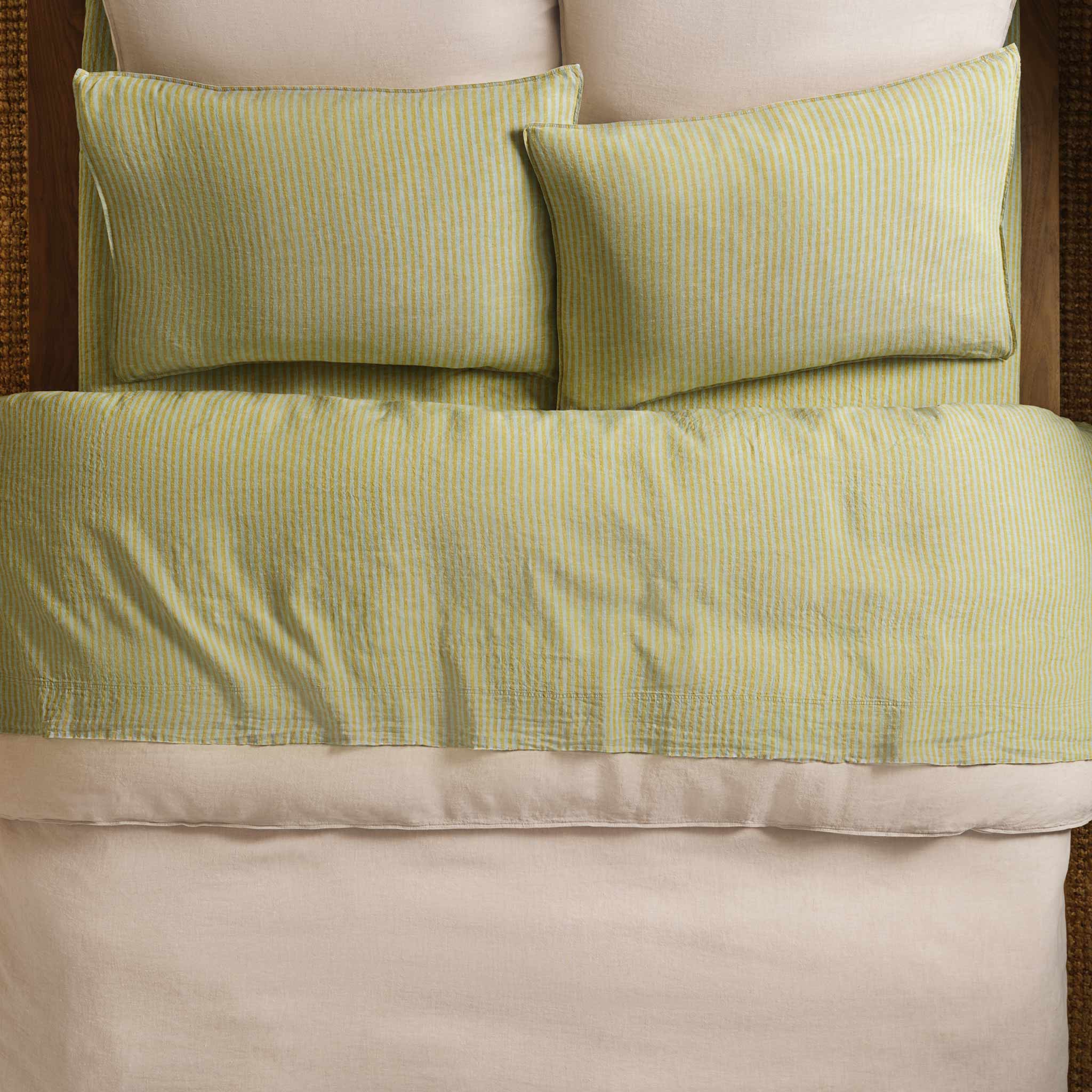 Washed European Linen Duvet Set I5
