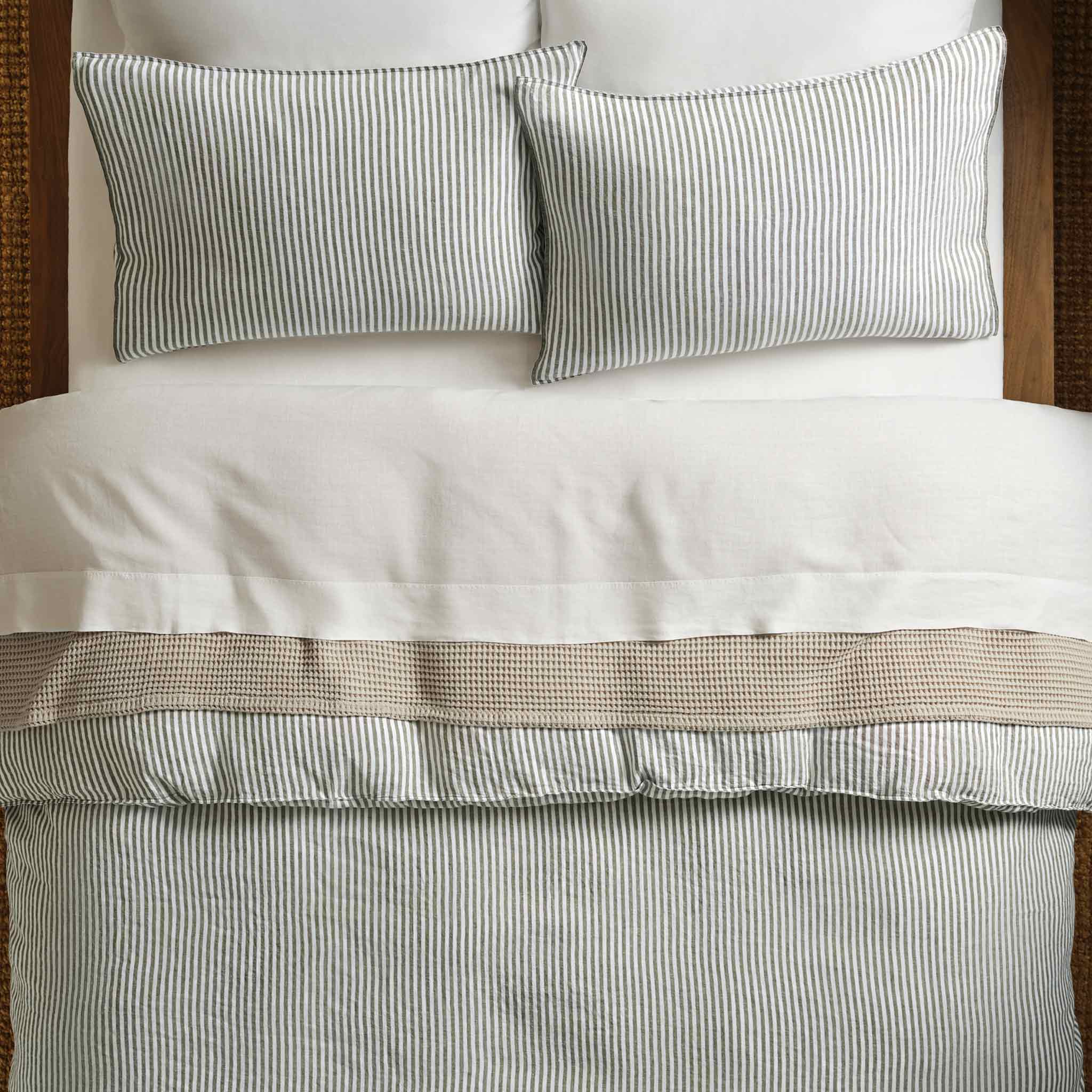 Washed European Linen Core Sheet Set L5