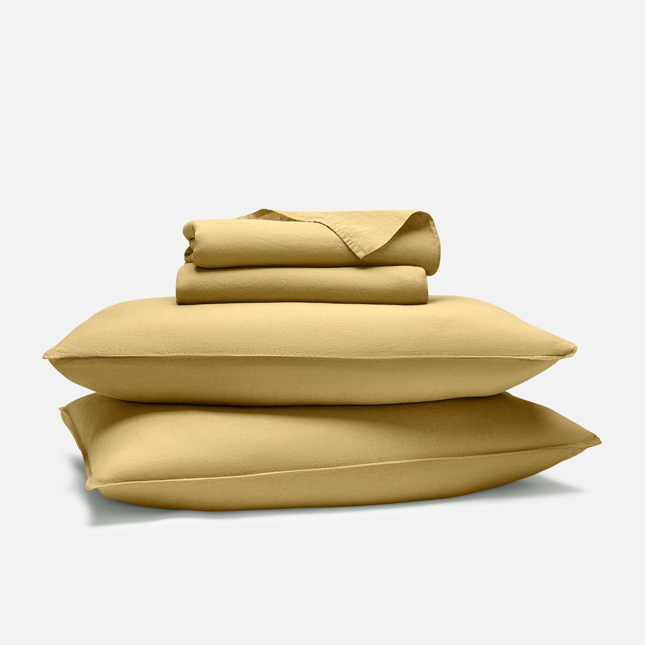 Washed European Linen Core Sheet Set L5