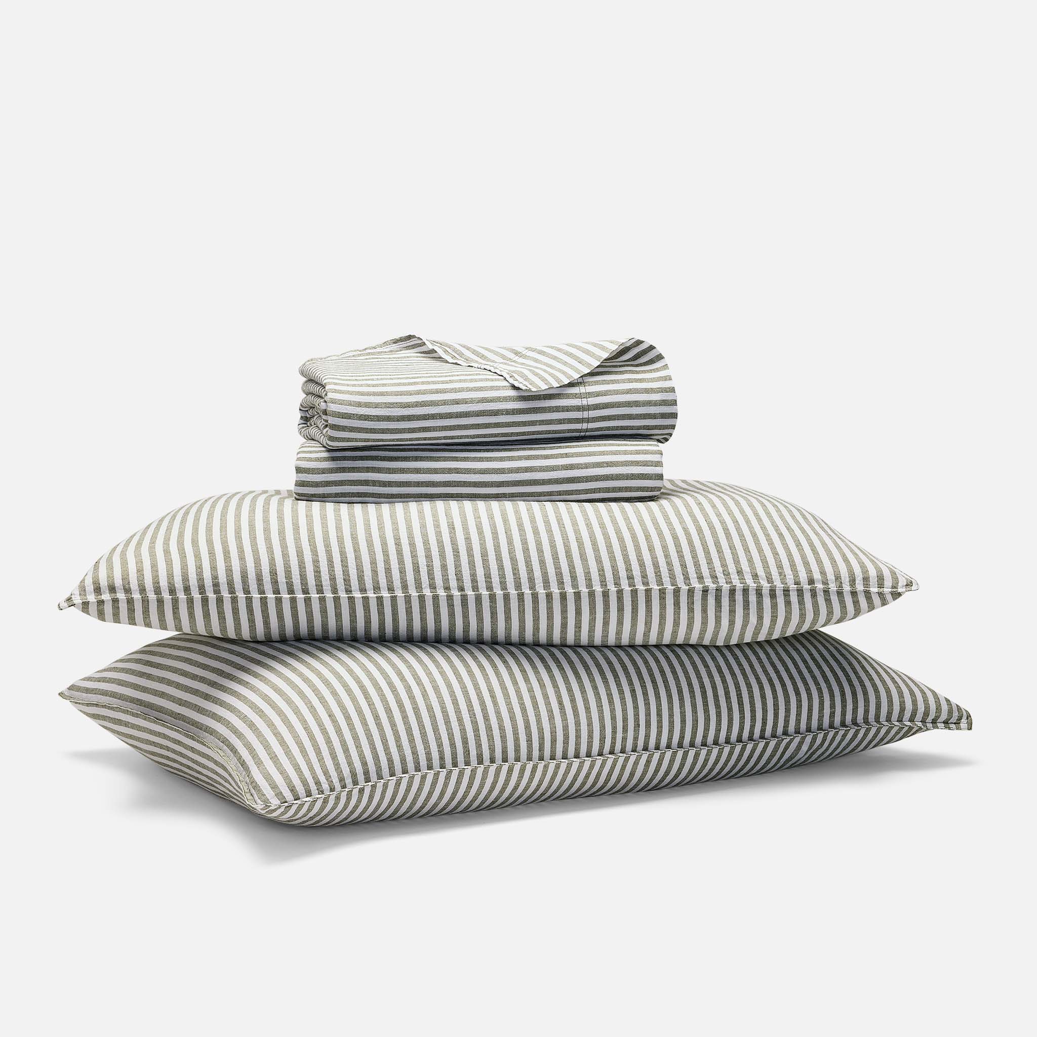 Washed European Linen Core Sheet Set L5