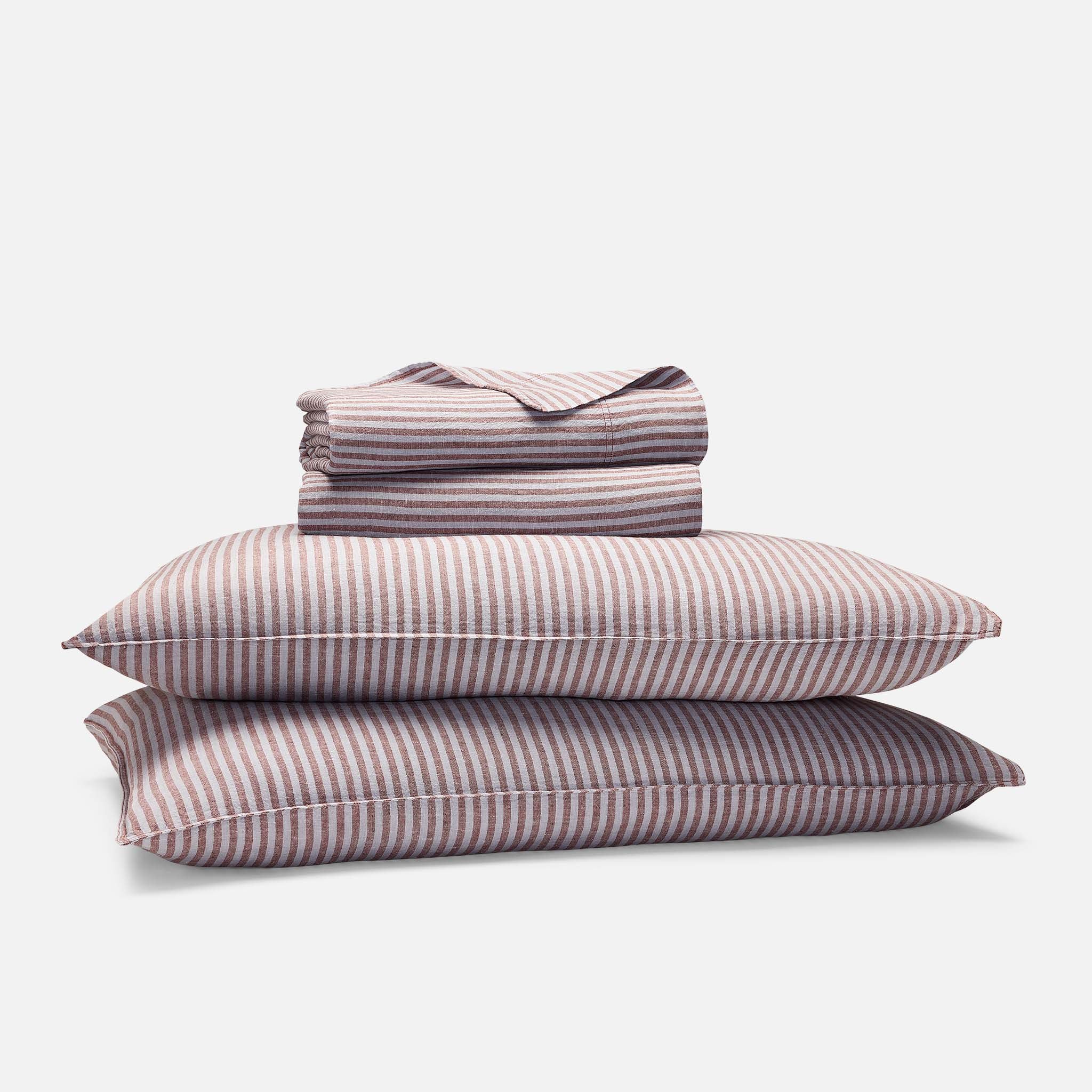 Washed European Linen Core Sheet Set L5