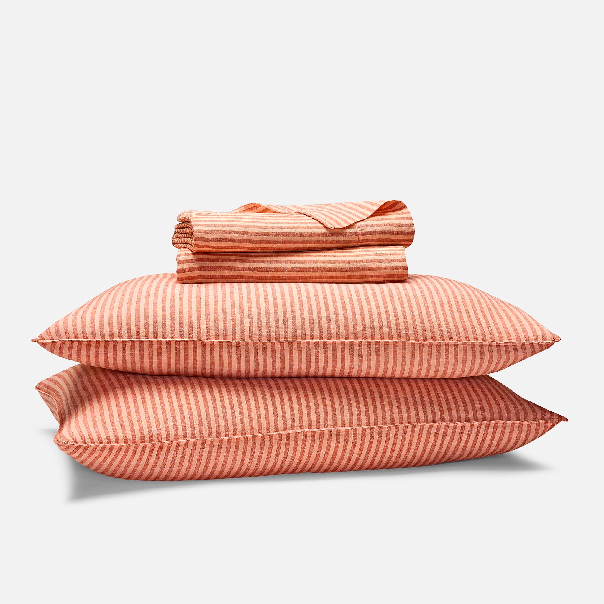 Washed European Linen Core Sheet Set L5