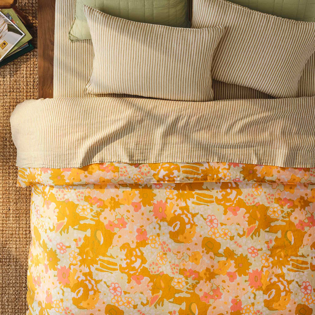 Washed European Linen Duvet Set L4